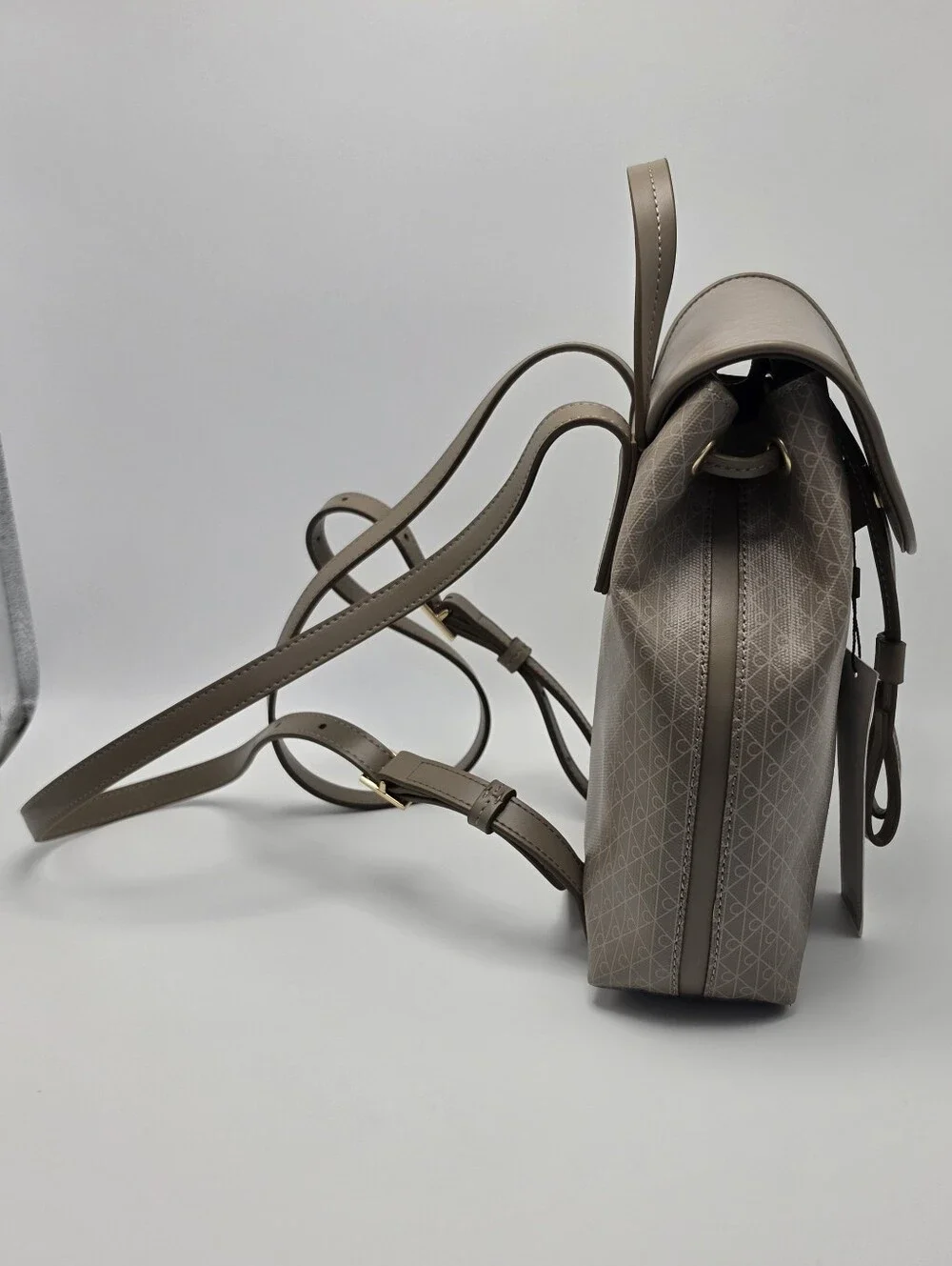 Calvin Klein Women's Mini Backpack In Dersert Taupe